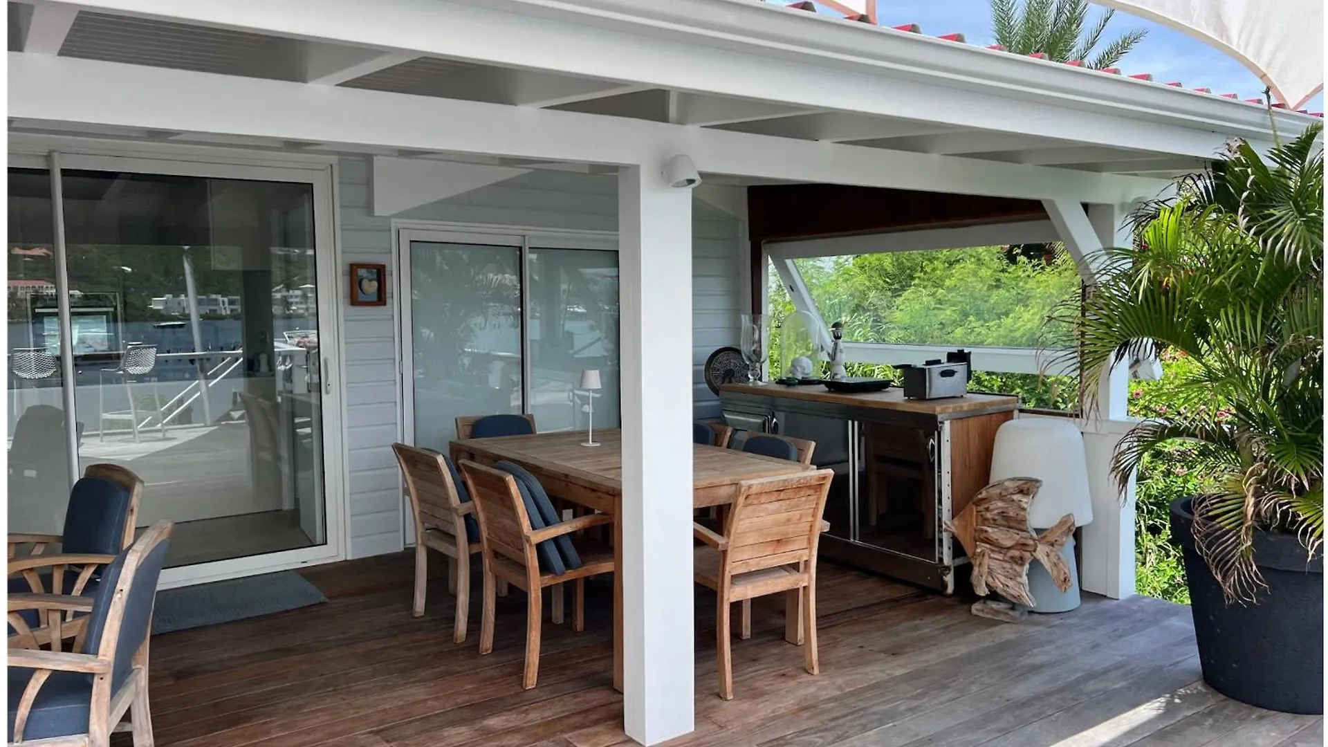 Сasa de vacaciones Les Balcons D Oyster Pond Brise De Mer